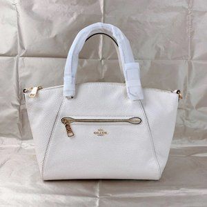 Coach Prairie Leather Satchel Crossbody Bag